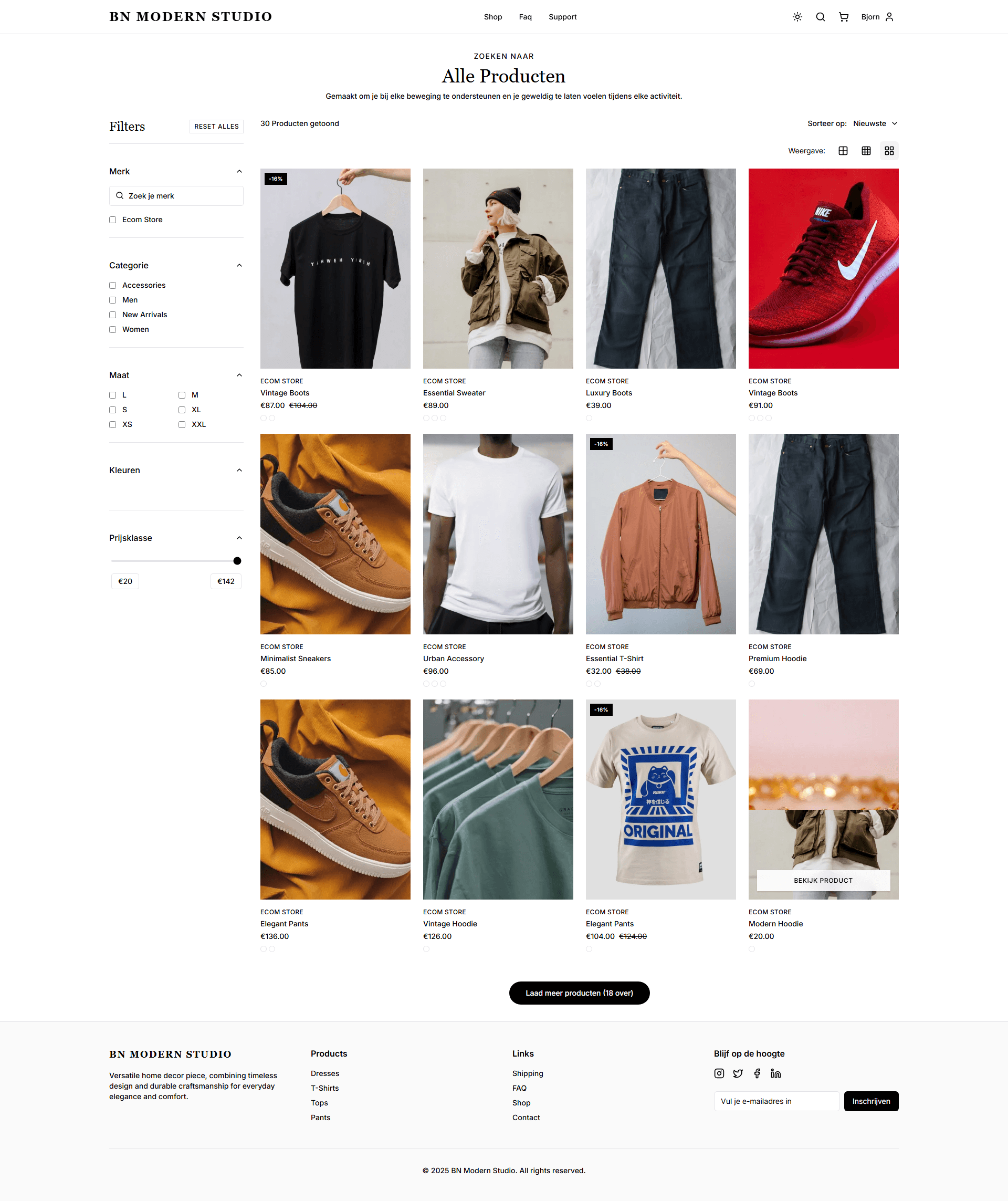 Webshop